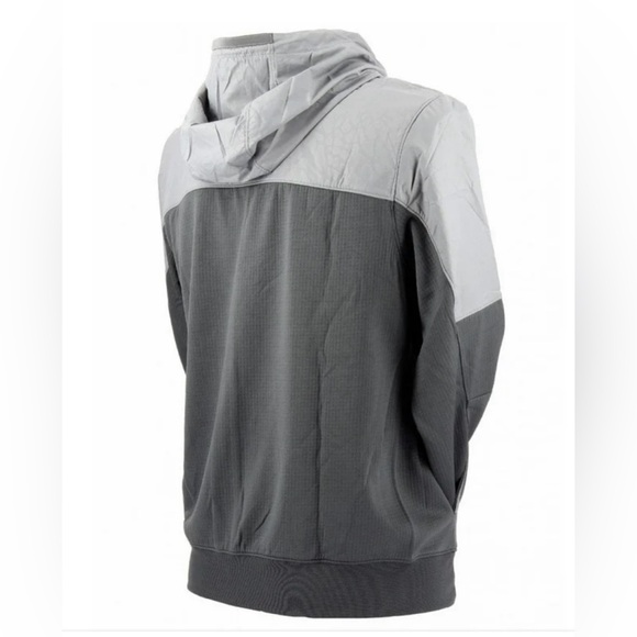 Michael Jordan Men’s Hooded Zip Up Lined Windbreaker - Gray; Size XL - Picture 2 of 13